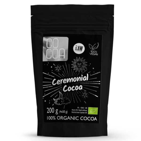 Kakao ceremonialne BIO (4x50g) 200g