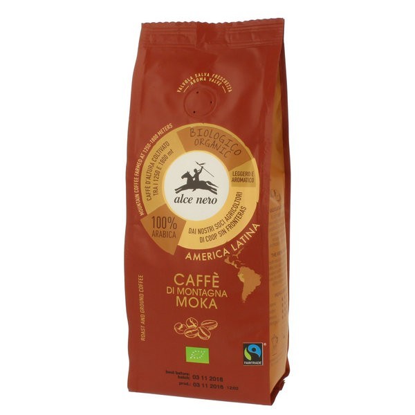 Kawa 100% arabica moka fair trade BIO 250g