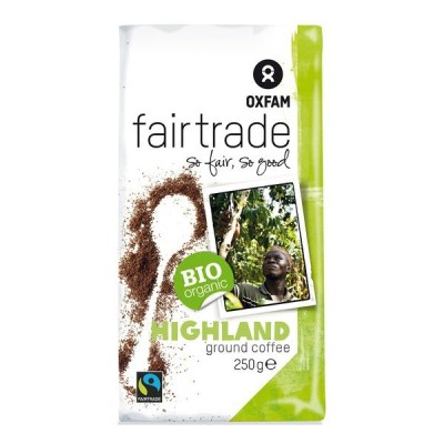 Kawa mielona arabica wysokogórska fair trade BIO 250g