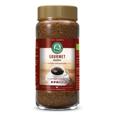 Kawa rozpuszczalna liofilizowana arabica gourmet 100% BIO 100g