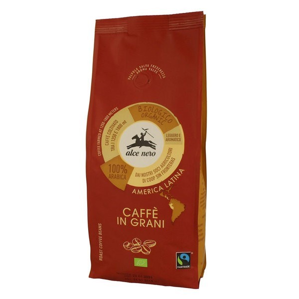 Kawa 100% arabica ziarnista fair trade BIO 500g