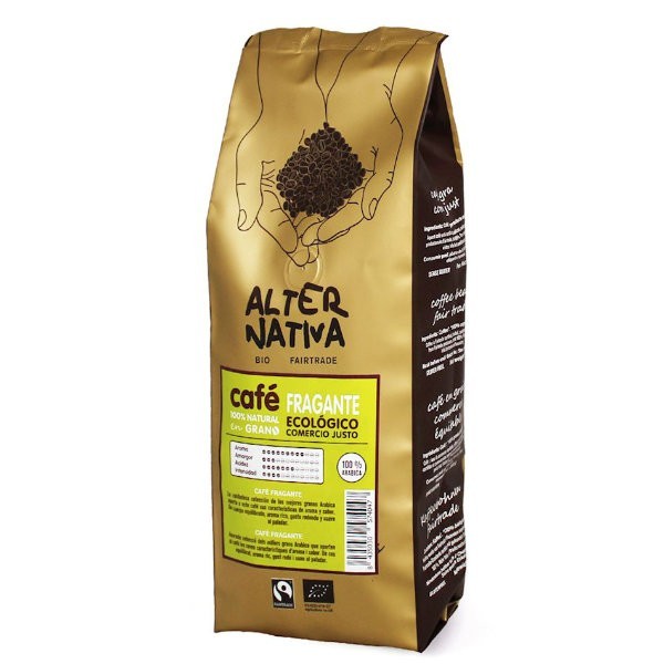 Kawa ziarnista arabica 100% fair trade BIO 500g