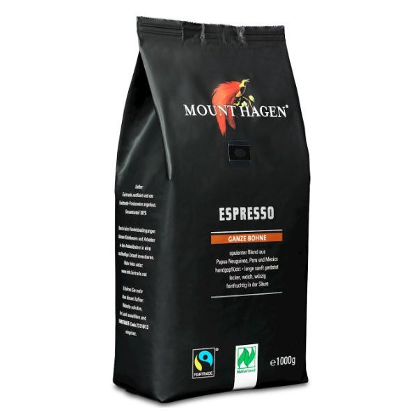 Kawa ziarnista espresso fair trade BIO 1kg