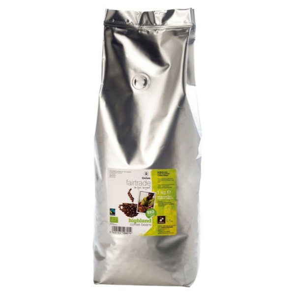 Kawa ziarnista arabica fair trade BIO 1kg