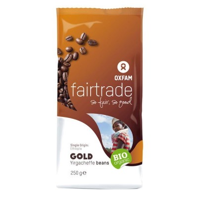 Kawa ziarnista yirgacheffe arabica etiopia fair trade BIO 250g