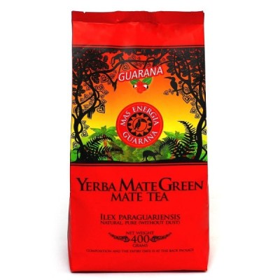 Yerba mate green mas energia guarana 400g