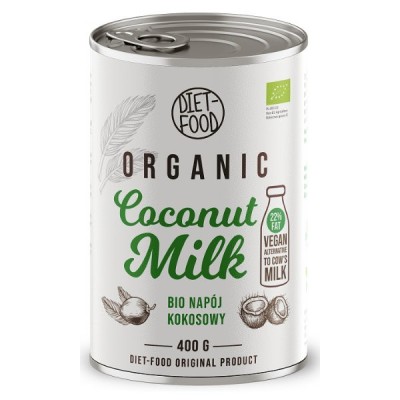 Coconut milk napój kokosowy (22% tłuszczu) BIO 400ml