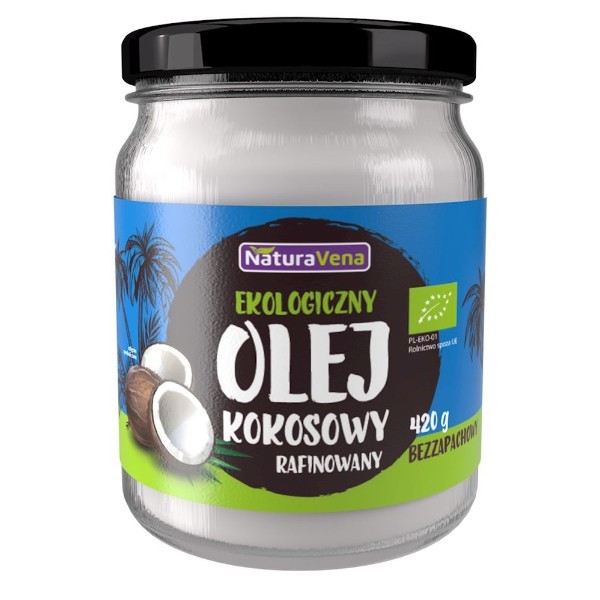 Olej kokosowy rafinowany BIO 420g