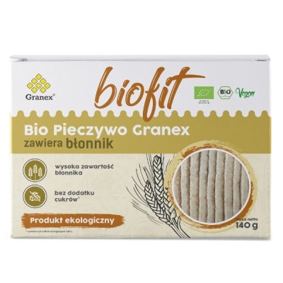 Pieczywo chrupkie z błonnikiem bez dodatku cukru BIO 140g