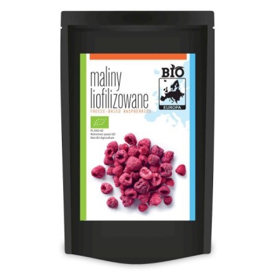 Maliny liofilizowane BIO 30g