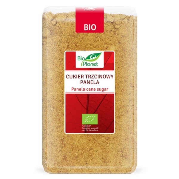 Cukier trzcinowy panela BIO 1kg