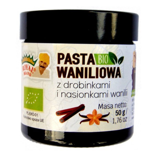 Pasta waniliowa BIO 50g