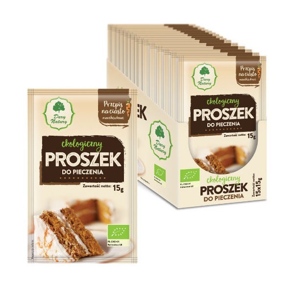 Proszek do pieczenia BIO 15g