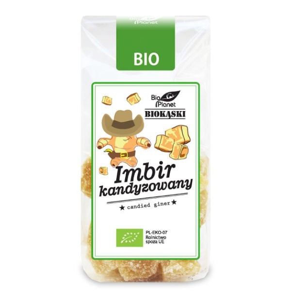 Imbir kandyzowany BIO 100g