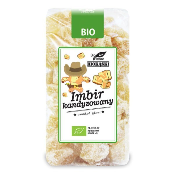 Imbir kandyzowany BIO 400g