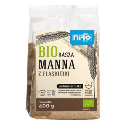 Kasza manna z płaskurki bio 400g