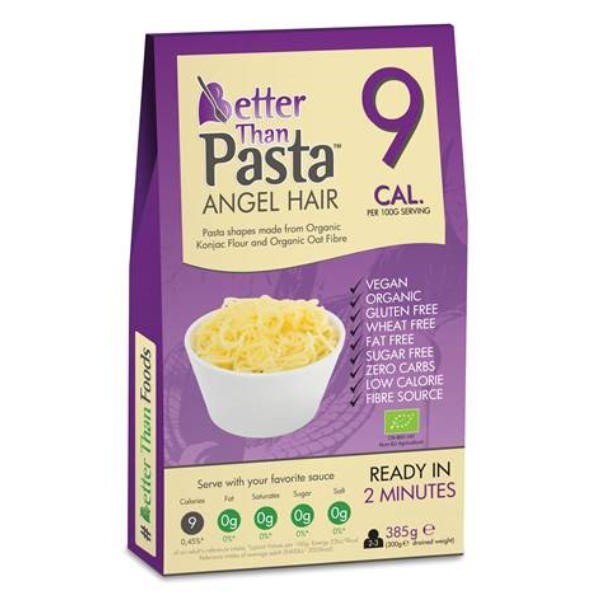 Makaron konjac angel hair bezglutenowy BIO 385g