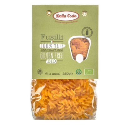 Makaron (kukurydziany) świderki fusilli bezglutenowy BIO 250g