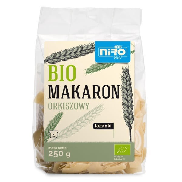 Makaron (orkiszowy) łazanki BIO 250g