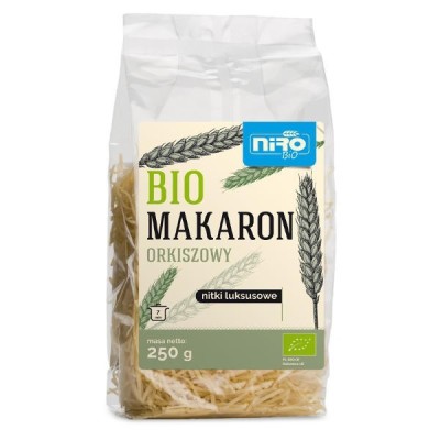 Makaron (orkiszowy) nitki luksusowe BIO 250g