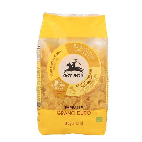 Makaron Farfalle semolinowy BIO 500g