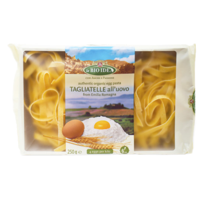 Makaron tagiatelle semolinowy jajeczny BIO 250g