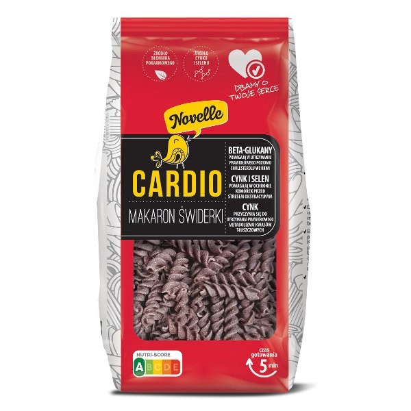 Makaron cardio świderki 250g