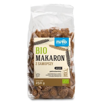 Makaron z samopszy jeżyki pełnoziarnisty BIO 250g