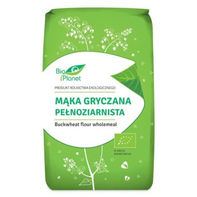 Mąka gryczana pełnoziarnista BIO 500g