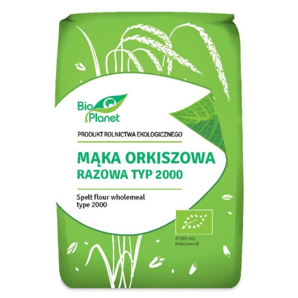 Mąka orkiszowa razowa Typ 2000 BIO 1kg