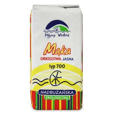 Mąka orkiszowa jasna nadbużańska typ 700 BIO 1kg