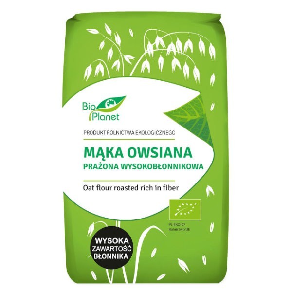 Mąka owsiana wysokobłonnikowa BIO 400g