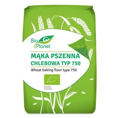 Mąka pszenna chlebowa typ 750 BIO 1kg