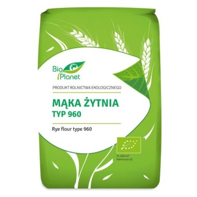 Mąka żytnia typ 960 BIO 1kg