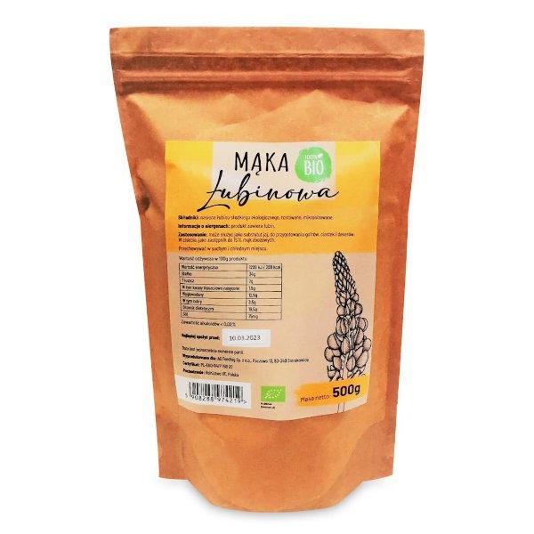 Mąka łubinowa BIO 500g