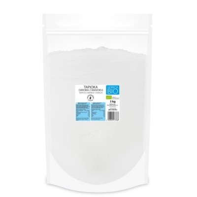 Tapioka (skrobia z manioku) bezglutenowa BIO 3kg