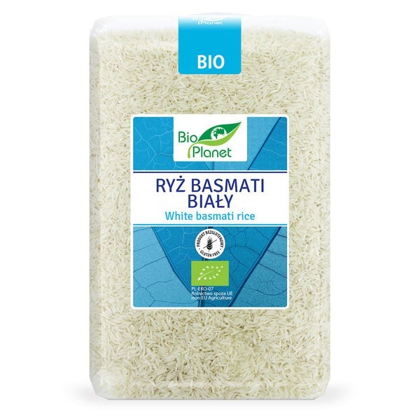 Ryż basmati biały bezglutenowy BIO 2kg