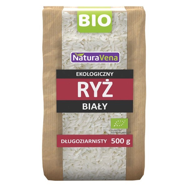 Ryż biały długoziarnisty BIO 500g