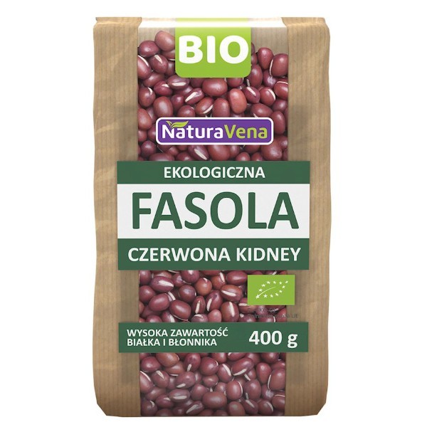 Fasola czerwona kidney BIO 400g