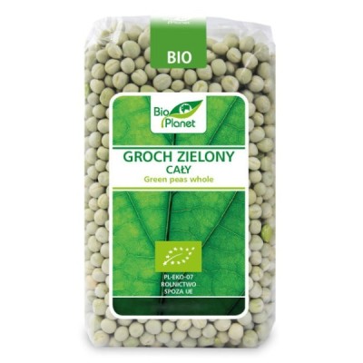 Groch zielony cały BIO 500g