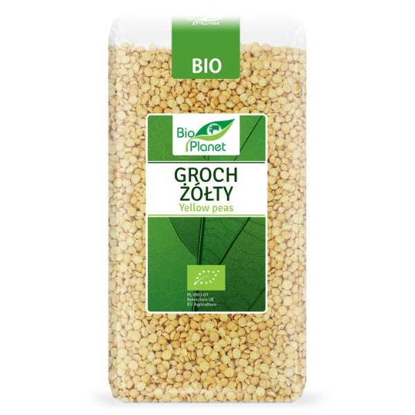 Groch żółty BIO 500g