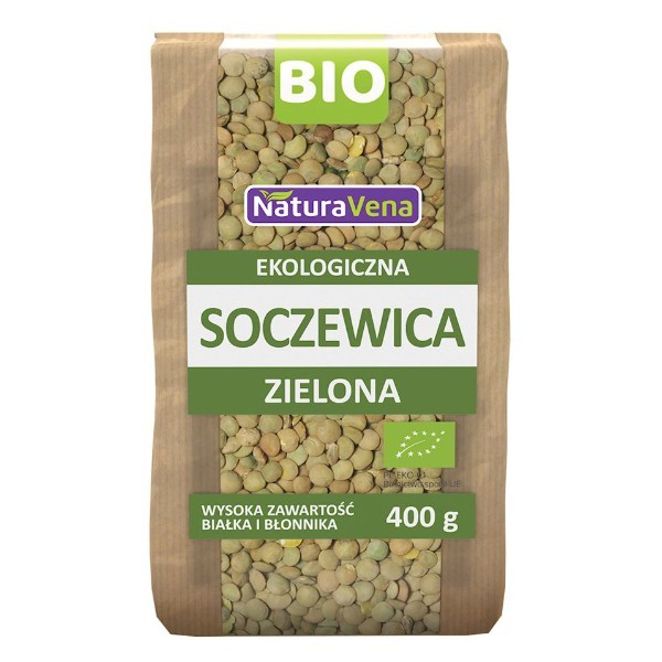 Soczewica zielona BIO 400g