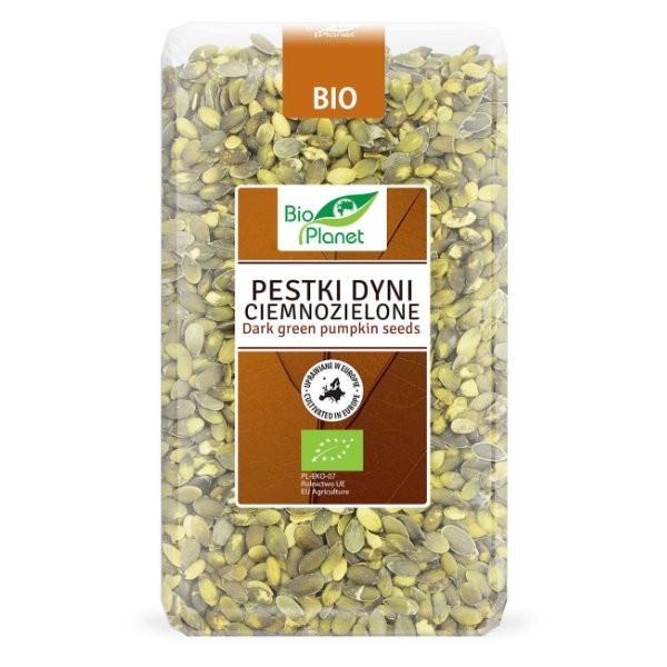 Pestki dyni ciemnozielone (uprawiane w europie) BIO 1kg