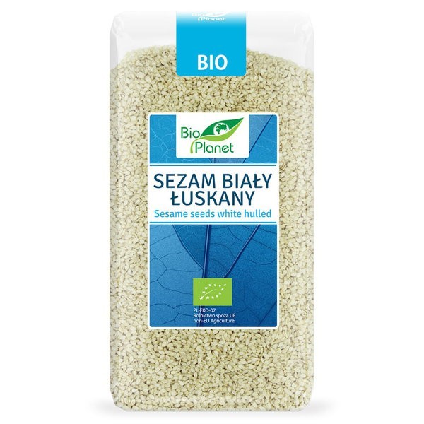 Sezam biały łuskany BIO 500g