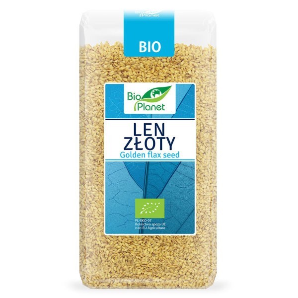 Len złoty BIO 400g