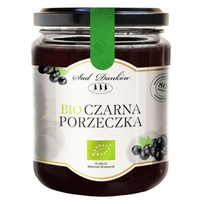 Dżem z czarnych porzeczek bez cukru BIO 260g