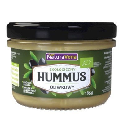 Hummus oliwkowy BIO 185g