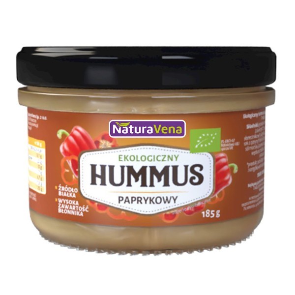 Hummus paprykowy BIO 185g