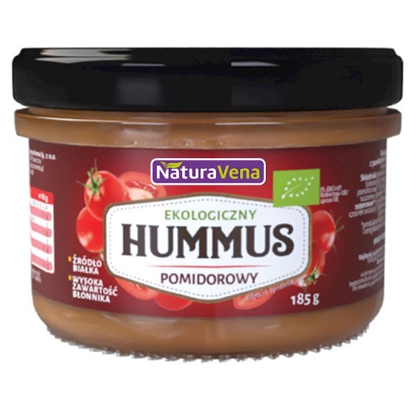 Hummus pomidorowy BIO 185g