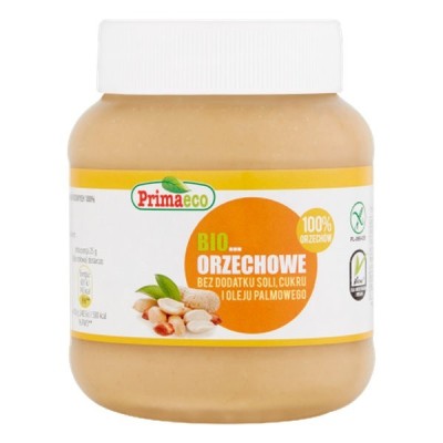 Krem z prażonych orzeszków ziemnych bezglutenowy BIO 360 g